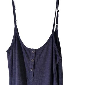 Chaser Women’s NWOT Navy Blue jumpsuit, size‎ S. Drawstring waist.
